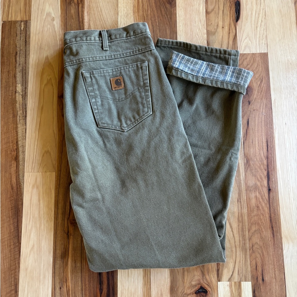 Carhartt - Flannel Lined Men’s Pants 40/36